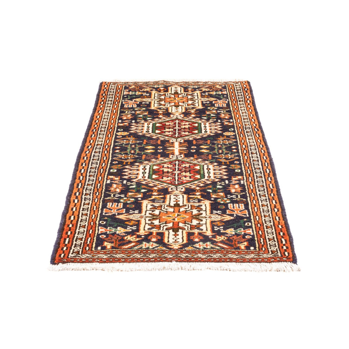 Persisk matta - Nomadic - 138 x 73 cm - röd