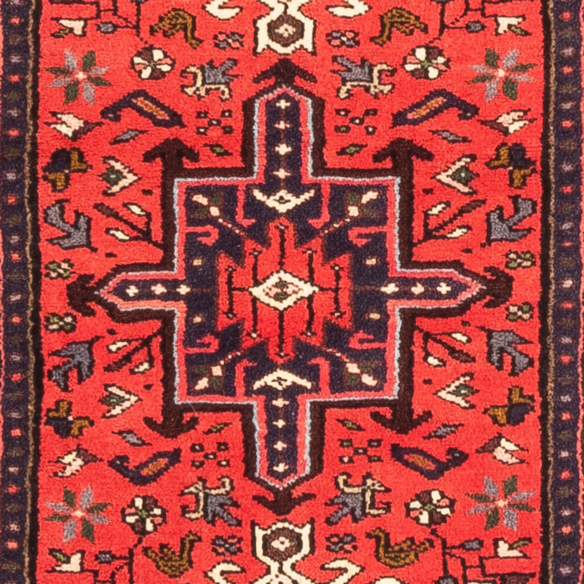 Runner Persisk matta - Nomadic - 200 x 69 cm - röd
