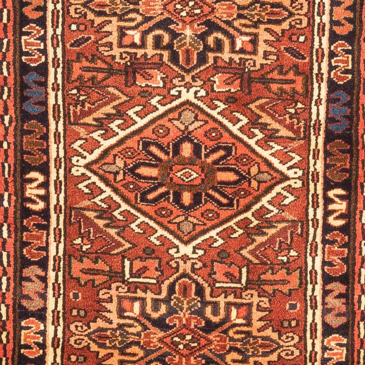 Runner Persisk matta - Nomadic - 195 x 64 cm - röd