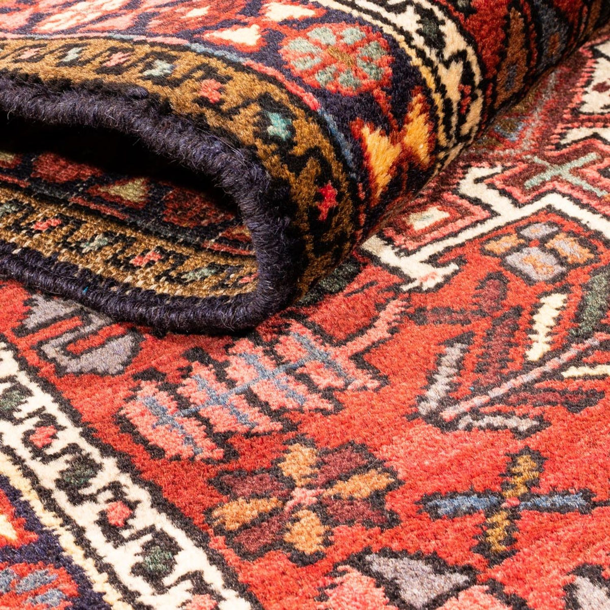 Runner Persisk matta - Nomadic - 276 x 67 cm - röd