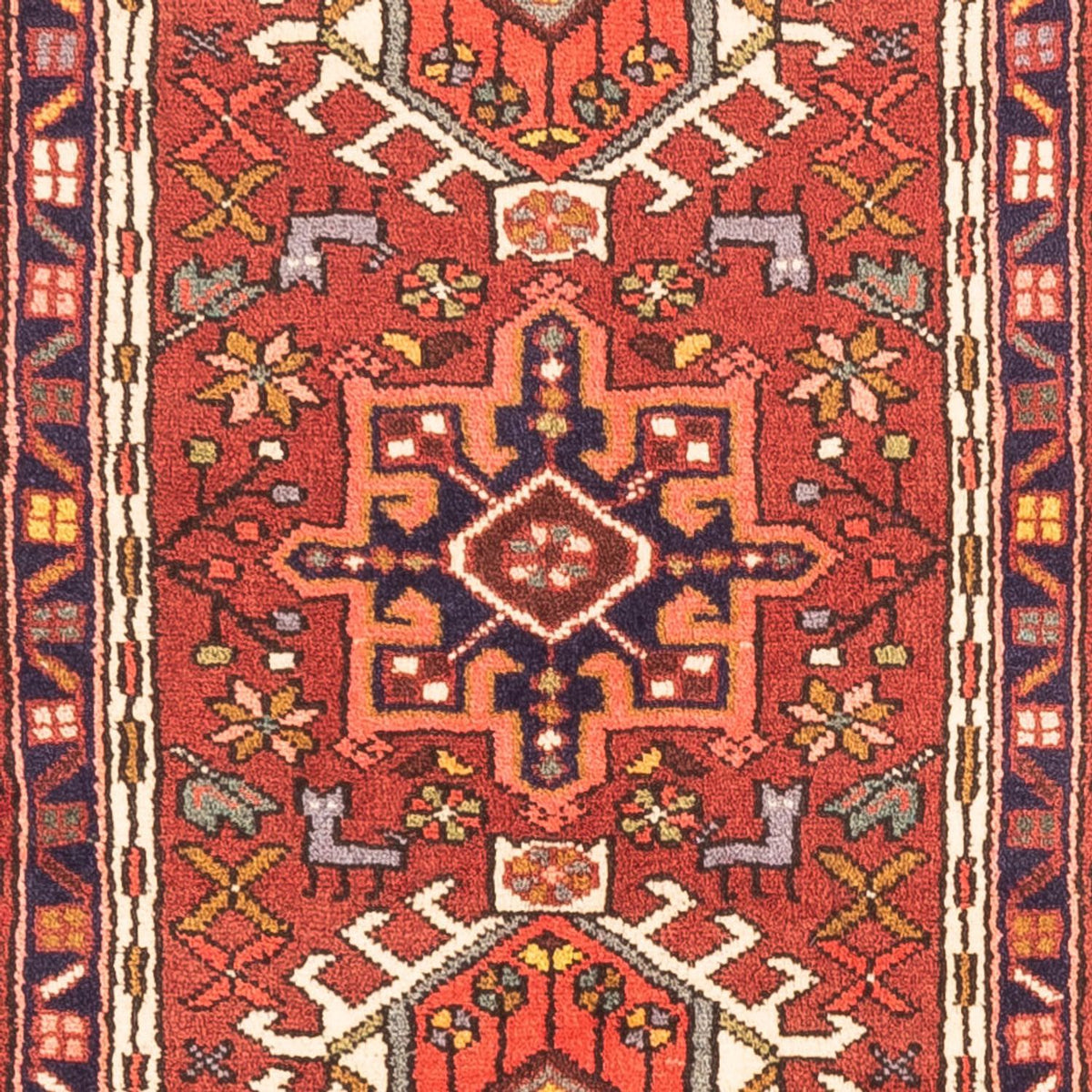 Runner Persisk matta - Nomadic - 278 x 67 cm - röd