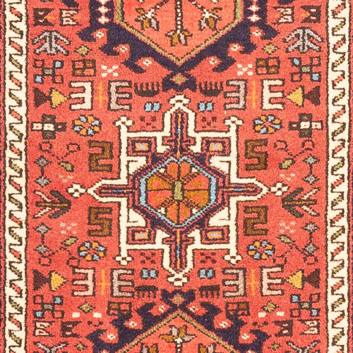 Runner Persisk matta - Nomadic - 285 x 72 cm - röd