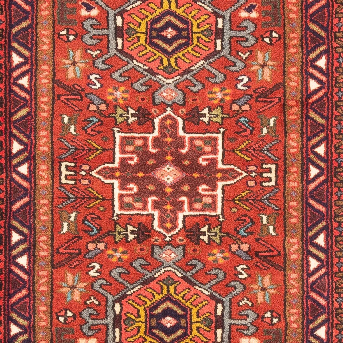Runner Persisk matta - Nomadic - 290 x 73 cm - röd