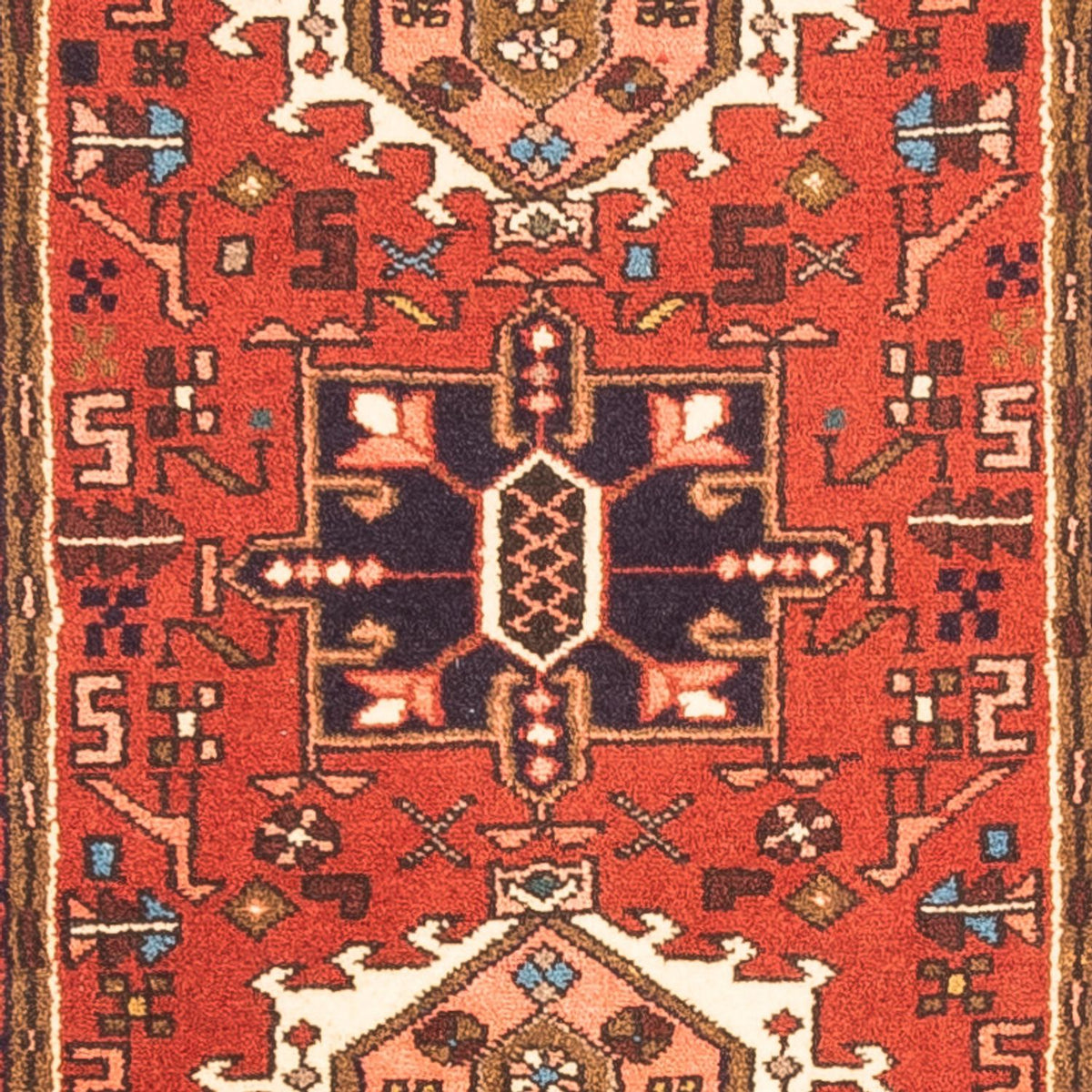 Runner Persisk matta - Nomadic - 278 x 68 cm - röd