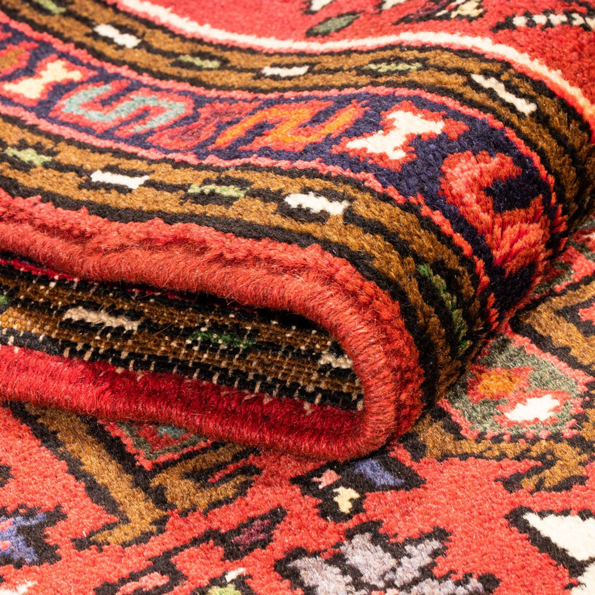 Runner Persisk matta - Nomadic - 278 x 67 cm - röd