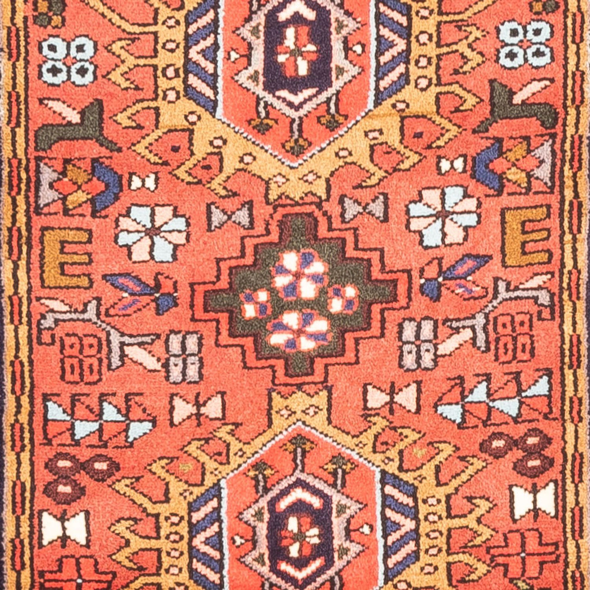 Runner Persisk matta - Nomadic - 294 x 87 cm - röd