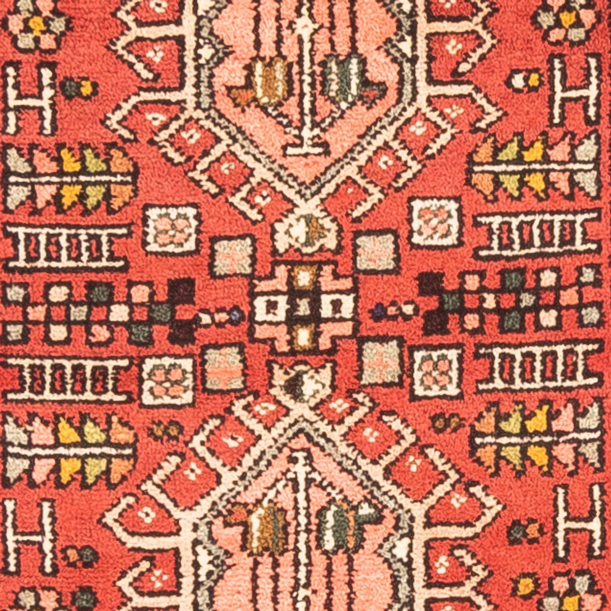 Runner Persisk matta - Nomadic - 275 x 62 cm - röd