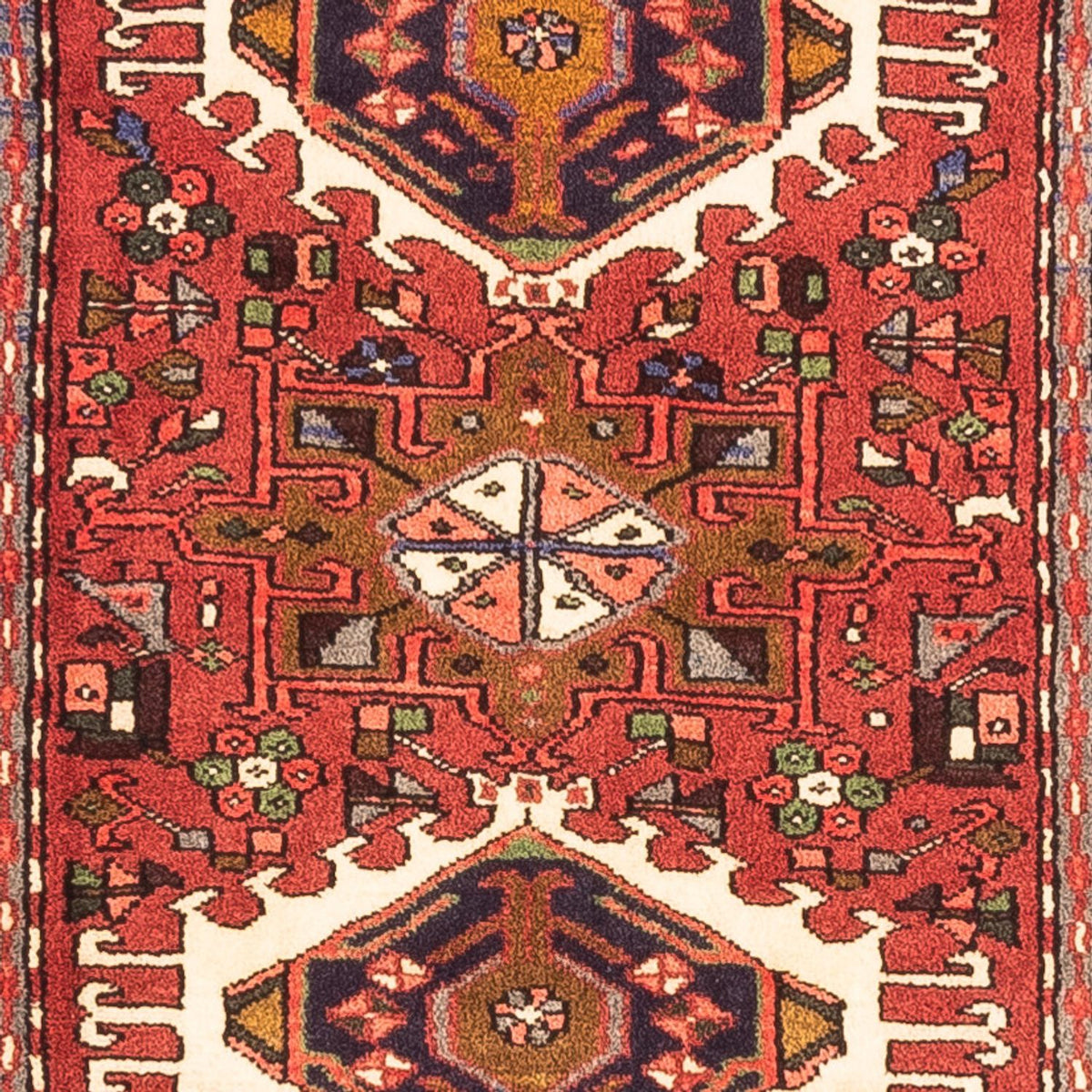 Runner Persisk matta - Nomadic - 292 x 78 cm - röd