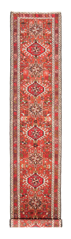 Runner Persisk matta - Nomadic - 388 x 80 cm - röd