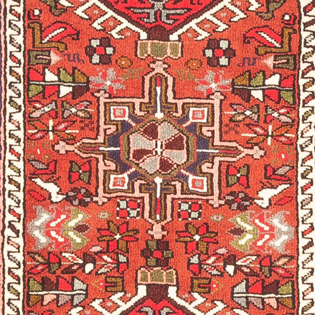 Runner Persisk matta - Nomadic - 388 x 80 cm - röd
