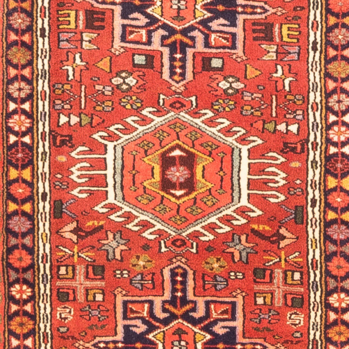 Runner Persisk matta - Nomadic - 394 x 80 cm - röd