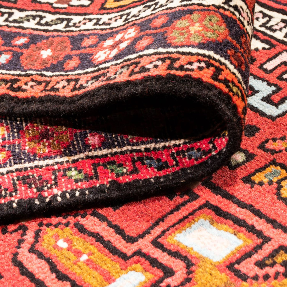 Runner Persisk matta - Nomadic - 374 x 76 cm - röd