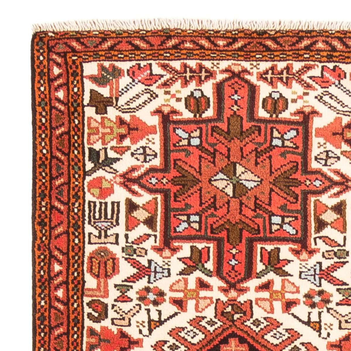 Runner Persisk matta - Nomadic - 383 x 71 cm - röd