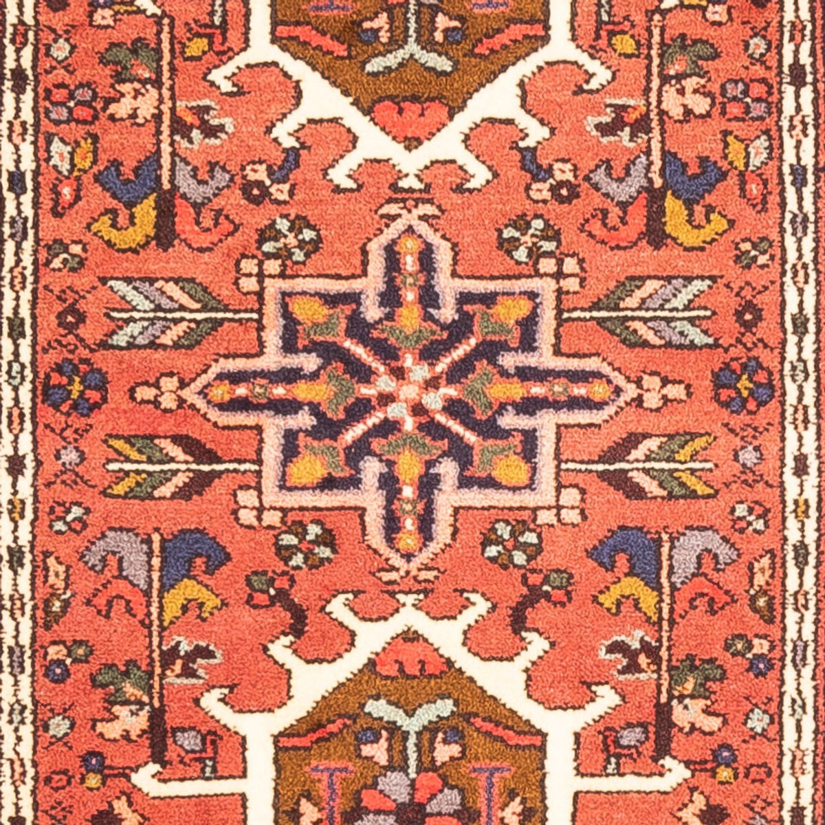 Runner Persisk matta - Nomadic - 296 x 74 cm - röd