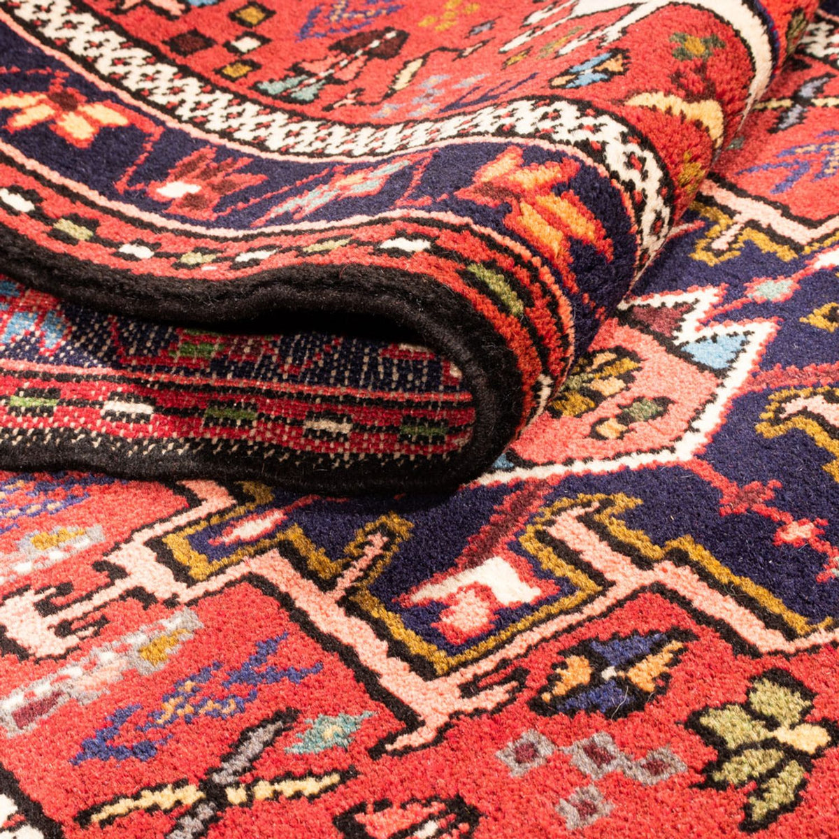 Runner Persisk matta - Nomadic - 288 x 74 cm - röd