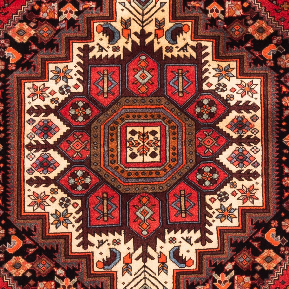 Persisk matta - Nomadic - 157 x 106 cm - mörkblå