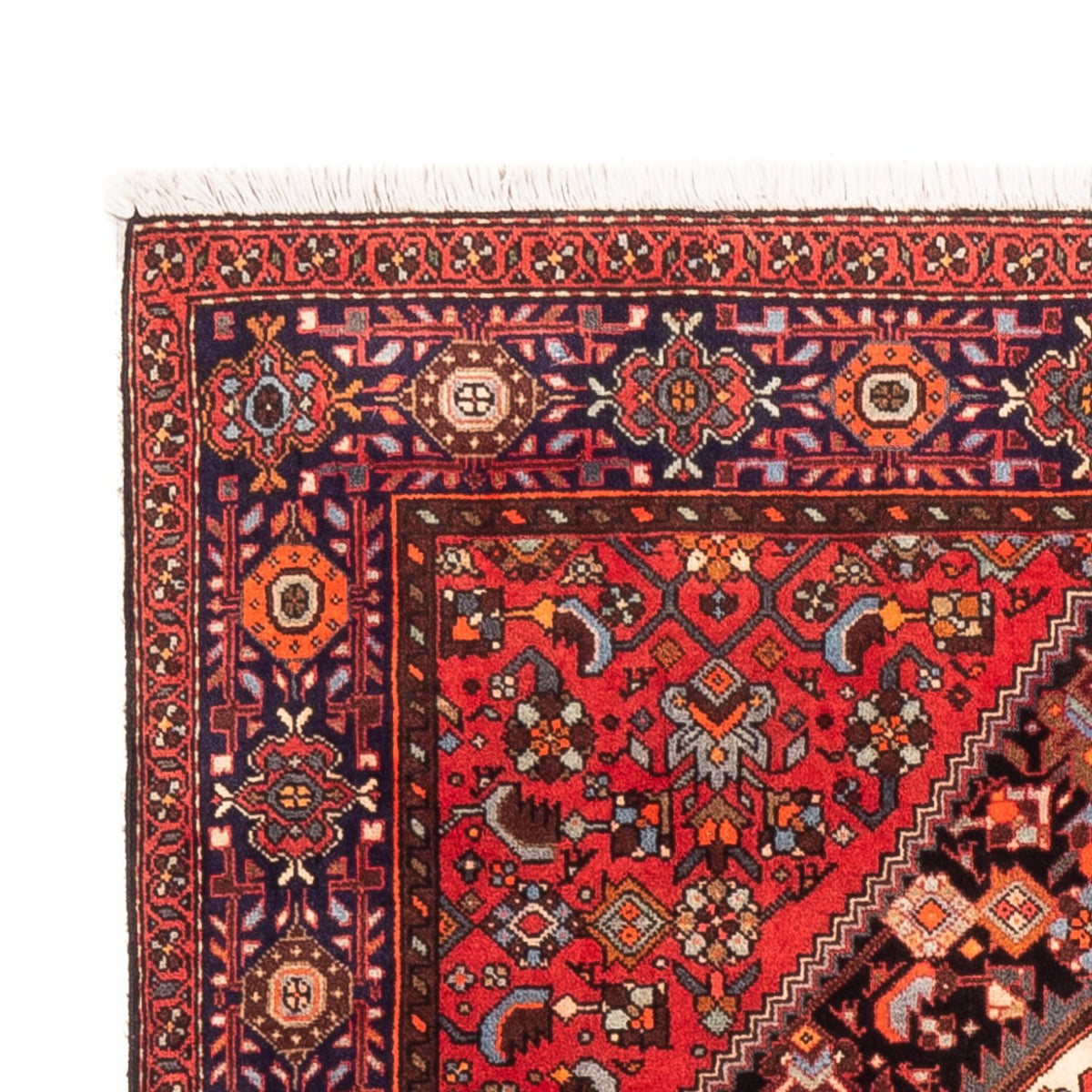 Persisk matta - Nomadic - 157 x 106 cm - mörkblå