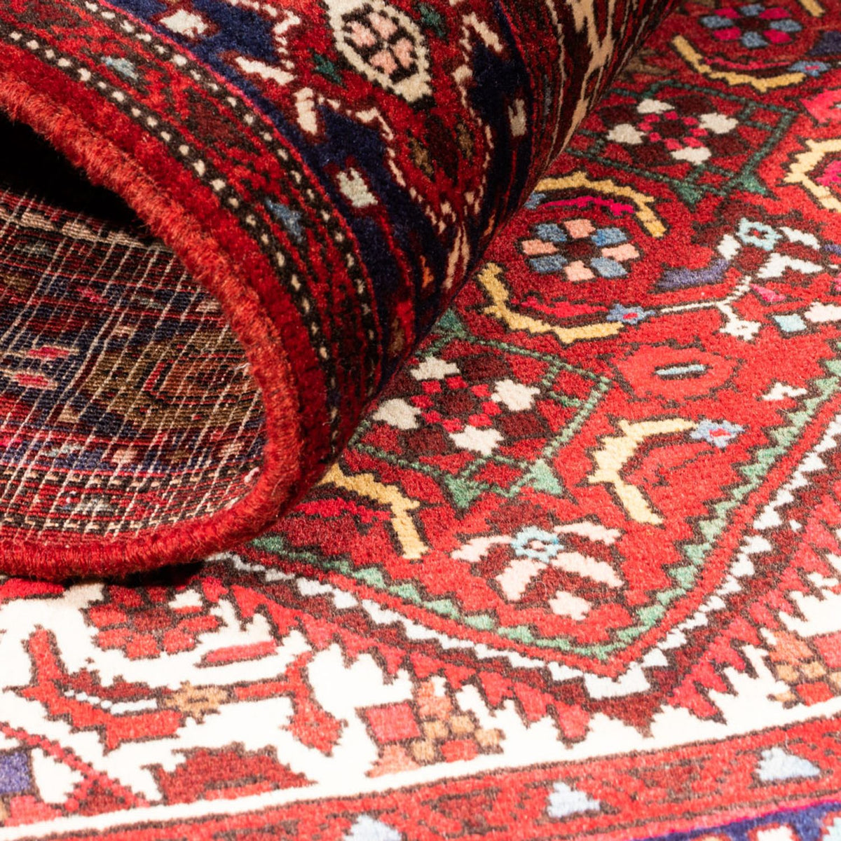 Persisk matta - Nomadic - 144 x 100 cm - röd