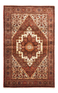 Persiska mattor - Keshan - 148 x 100 cm - mörk beige