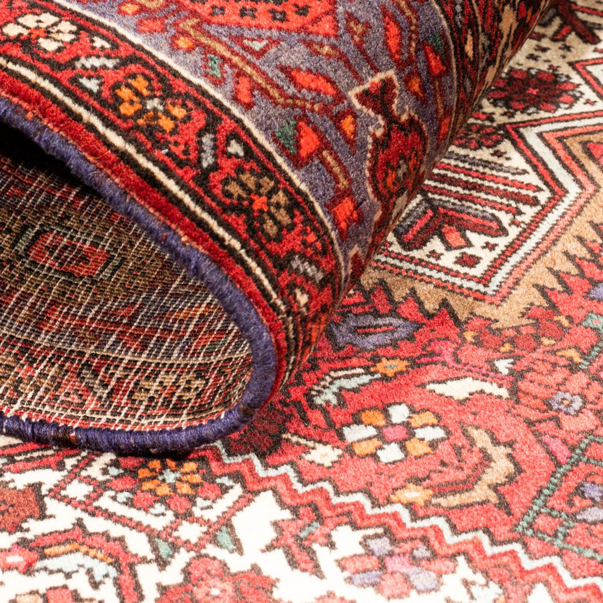 Persisk matta - Nomadic - 152 x 102 cm - röd