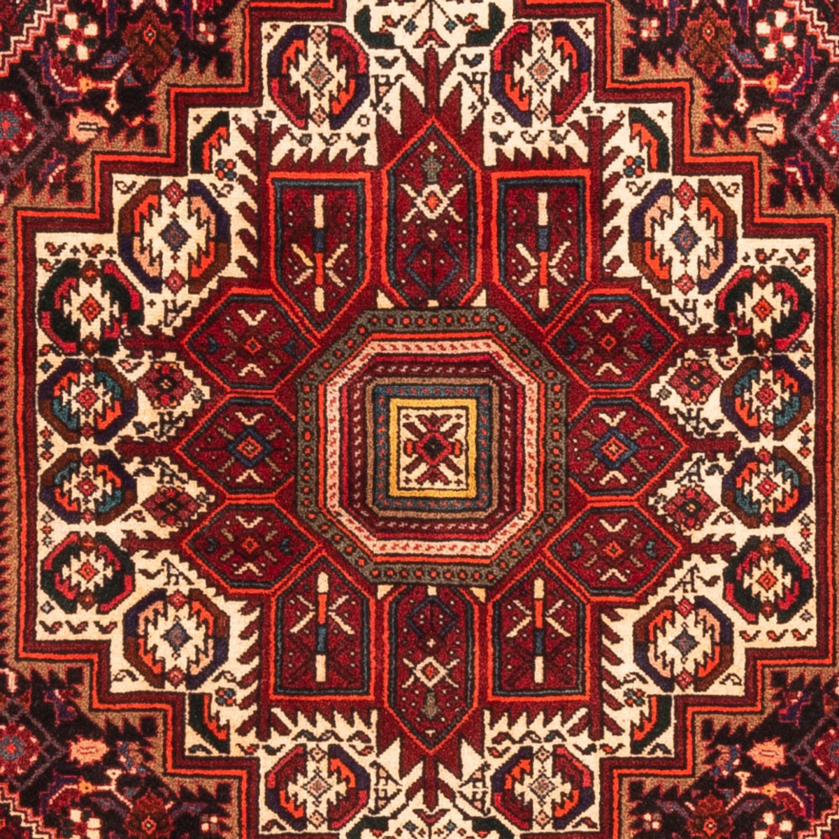 Gabbeh-matta - Loribaft Persian - 157 x 100 cm - röd