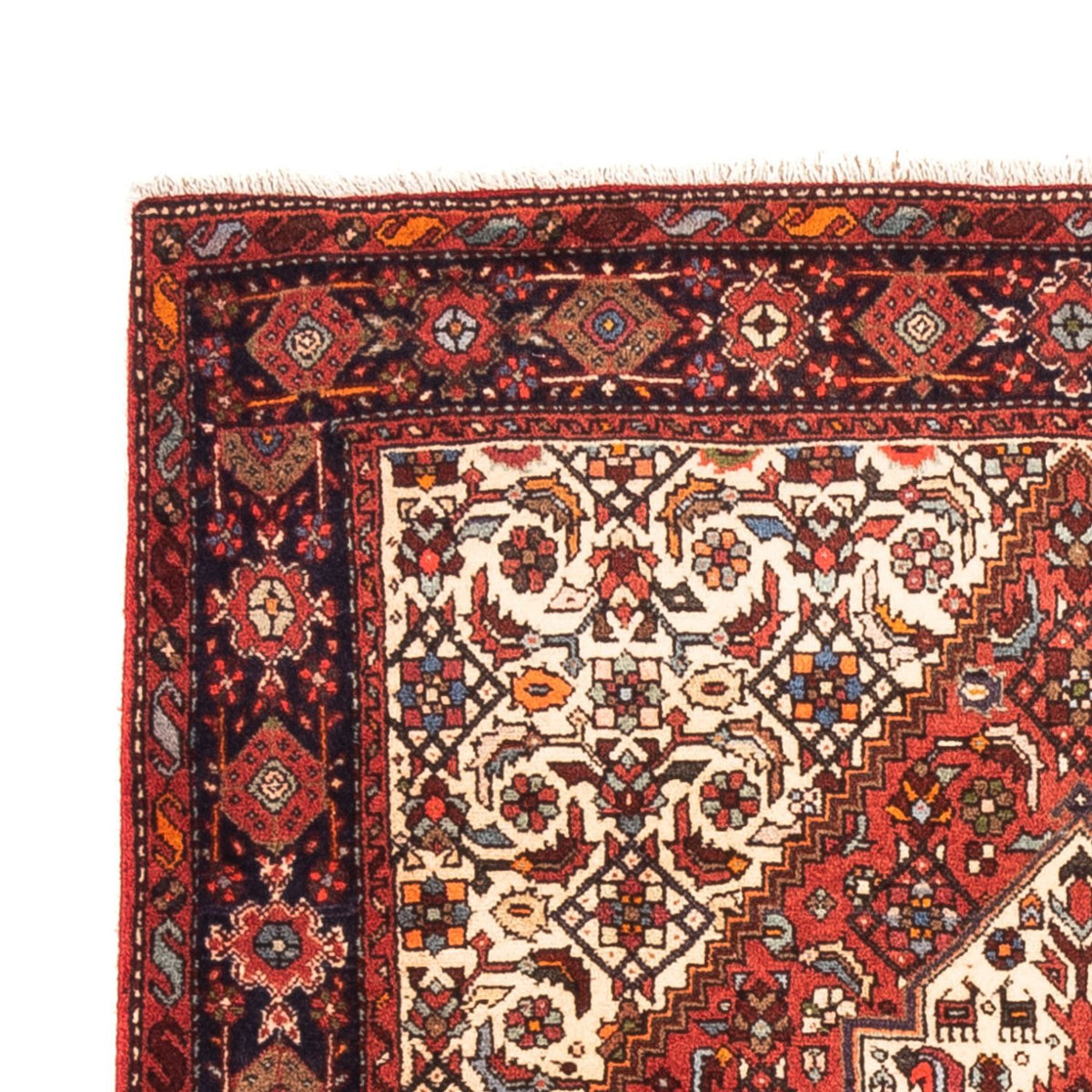 Persisk matta - Nomadic - 145 x 103 cm - grädde