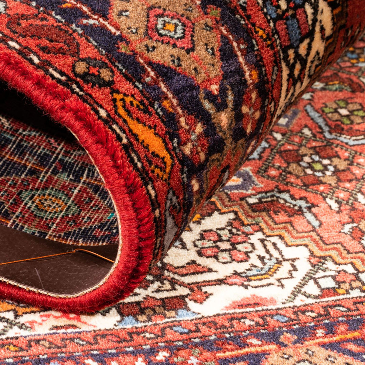 Persisk matta - Nomadic - 145 x 103 cm - grädde