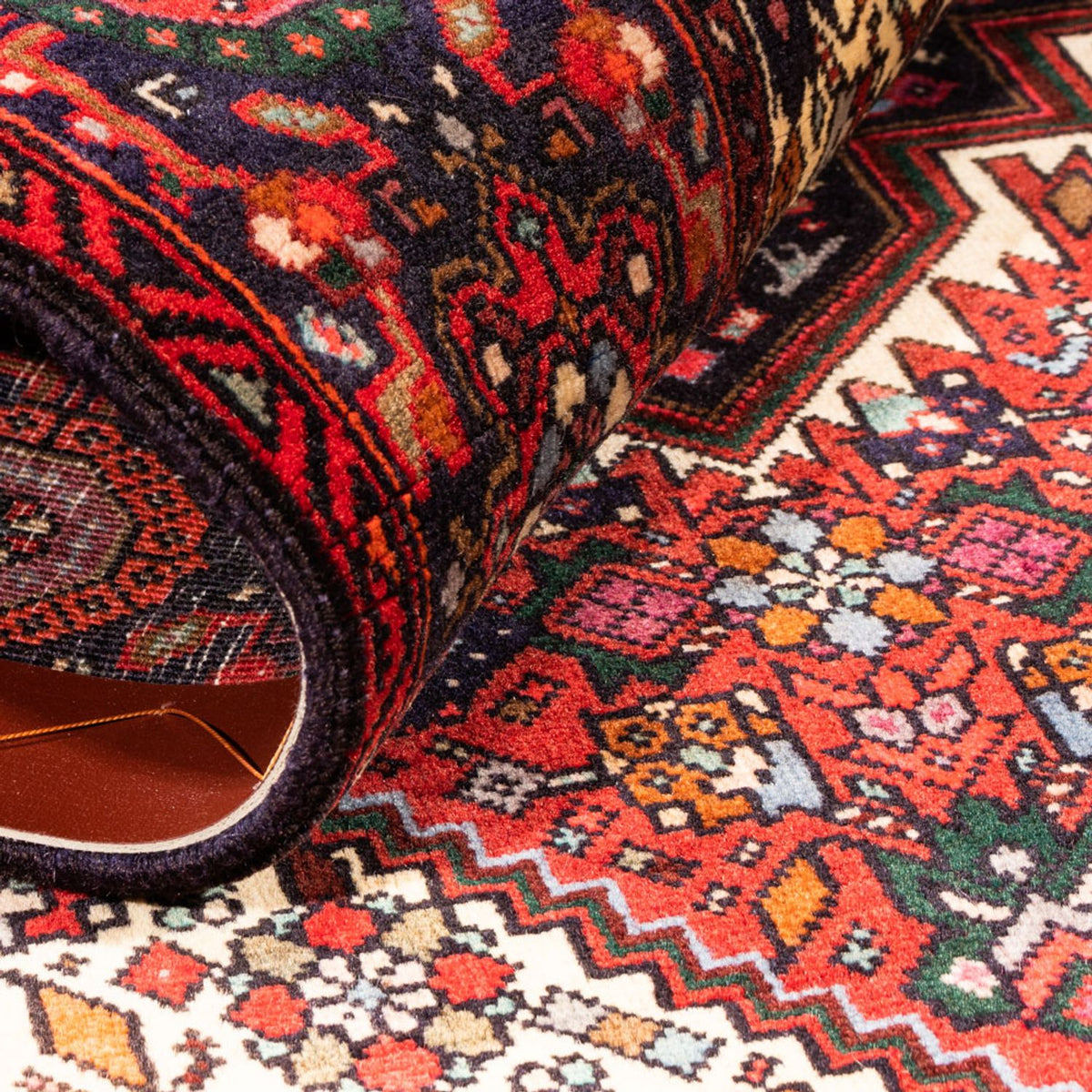 Persisk matta - Nomadic - 153 x 103 cm - grädde