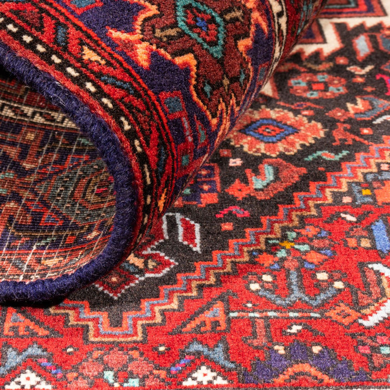 Persisk matta - Nomadic - 153 x 101 cm - mörkröd