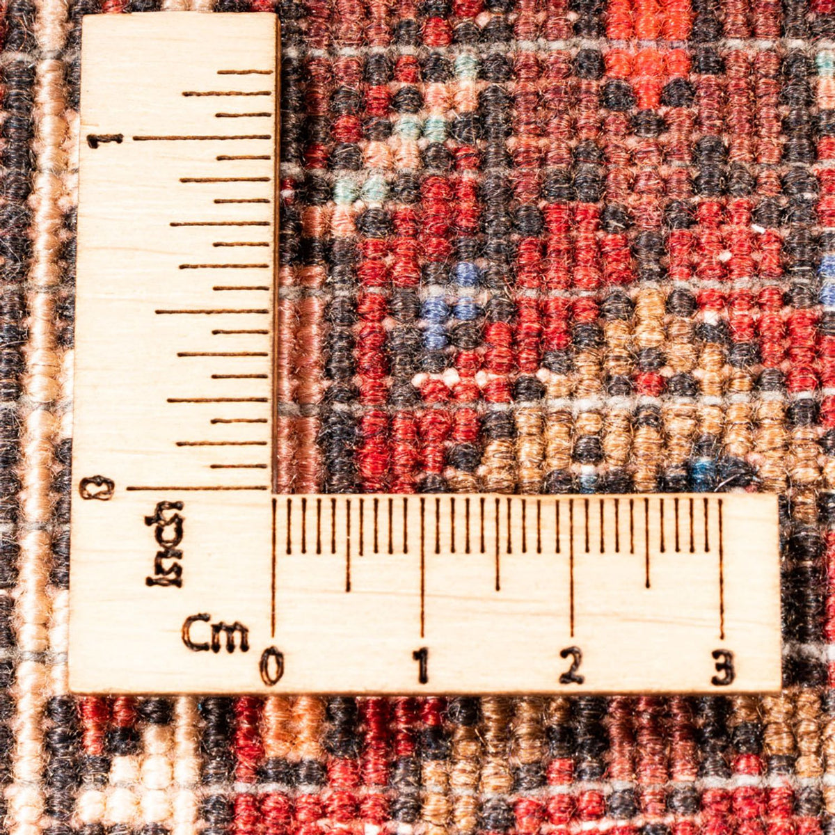 Persisk matta - Nomadic - 153 x 101 cm - mörkröd