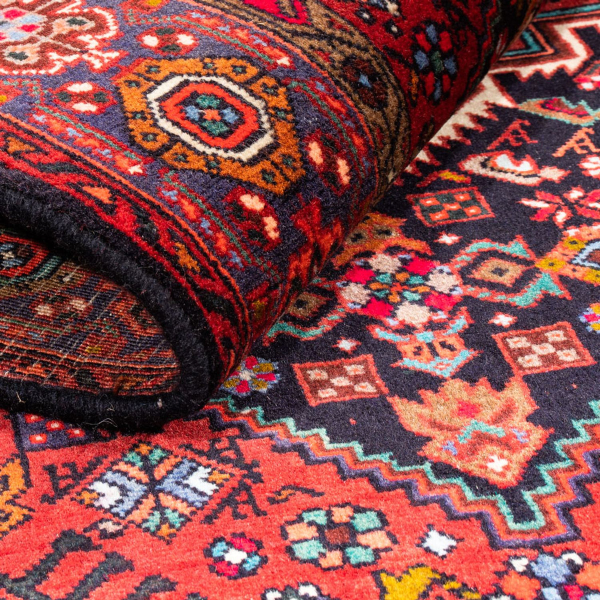 Persisk matta - Nomadic - 159 x 110 cm - röd