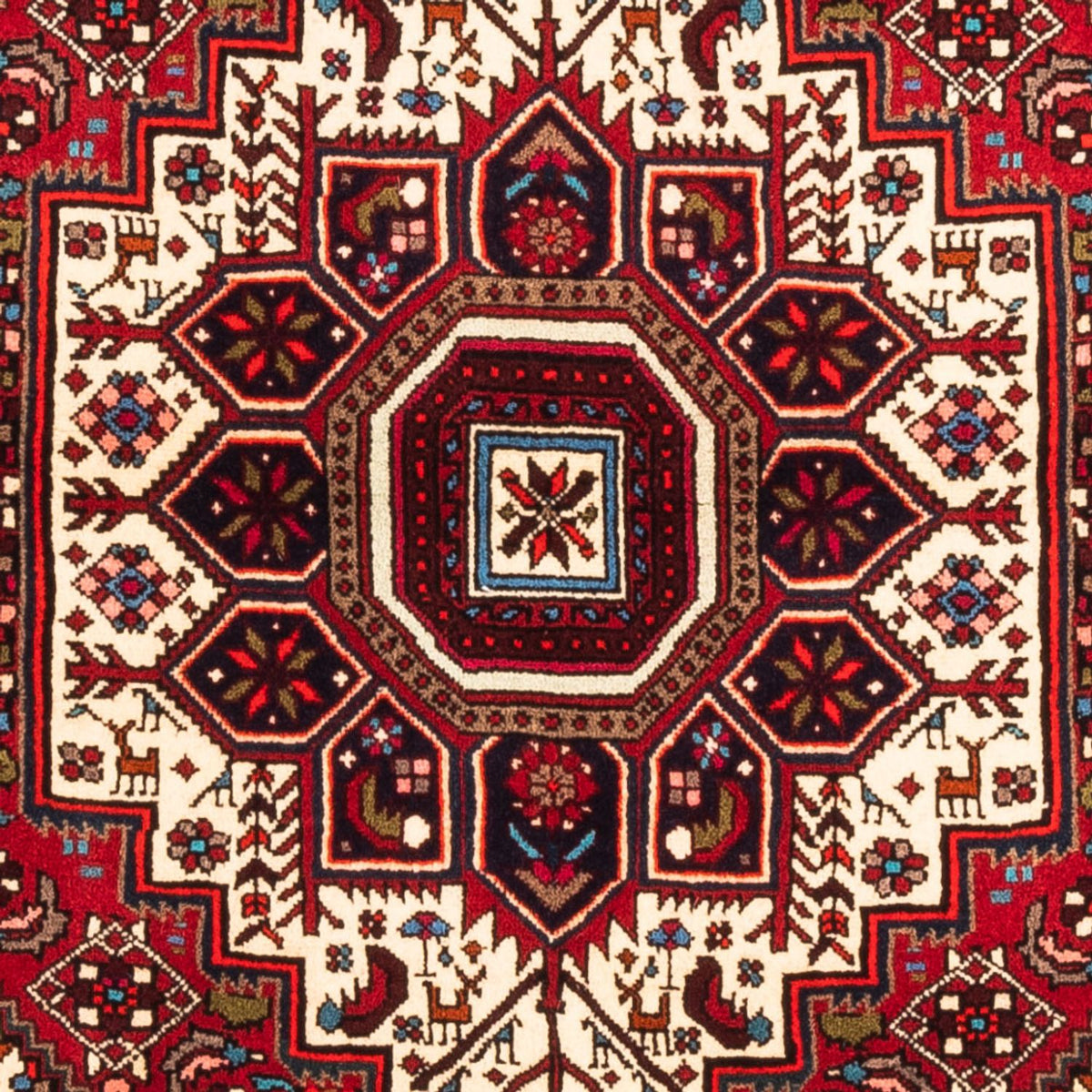 Persisk matta - Nomadic - 156 x 107 cm - röd
