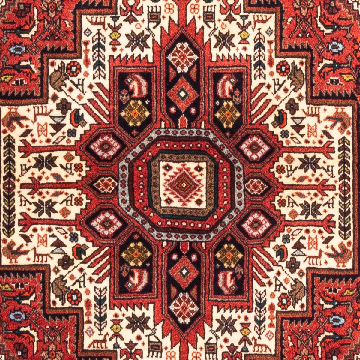 Persisk matta - Nomadic - 159 x 105 cm - beige