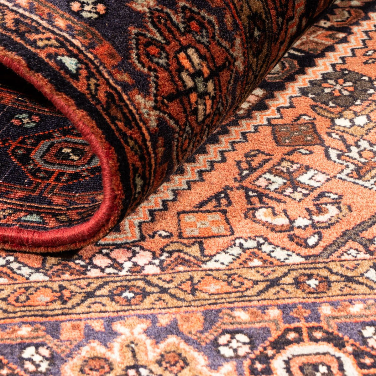 Persisk matta - Nomadic - 138 x 94 cm - rost