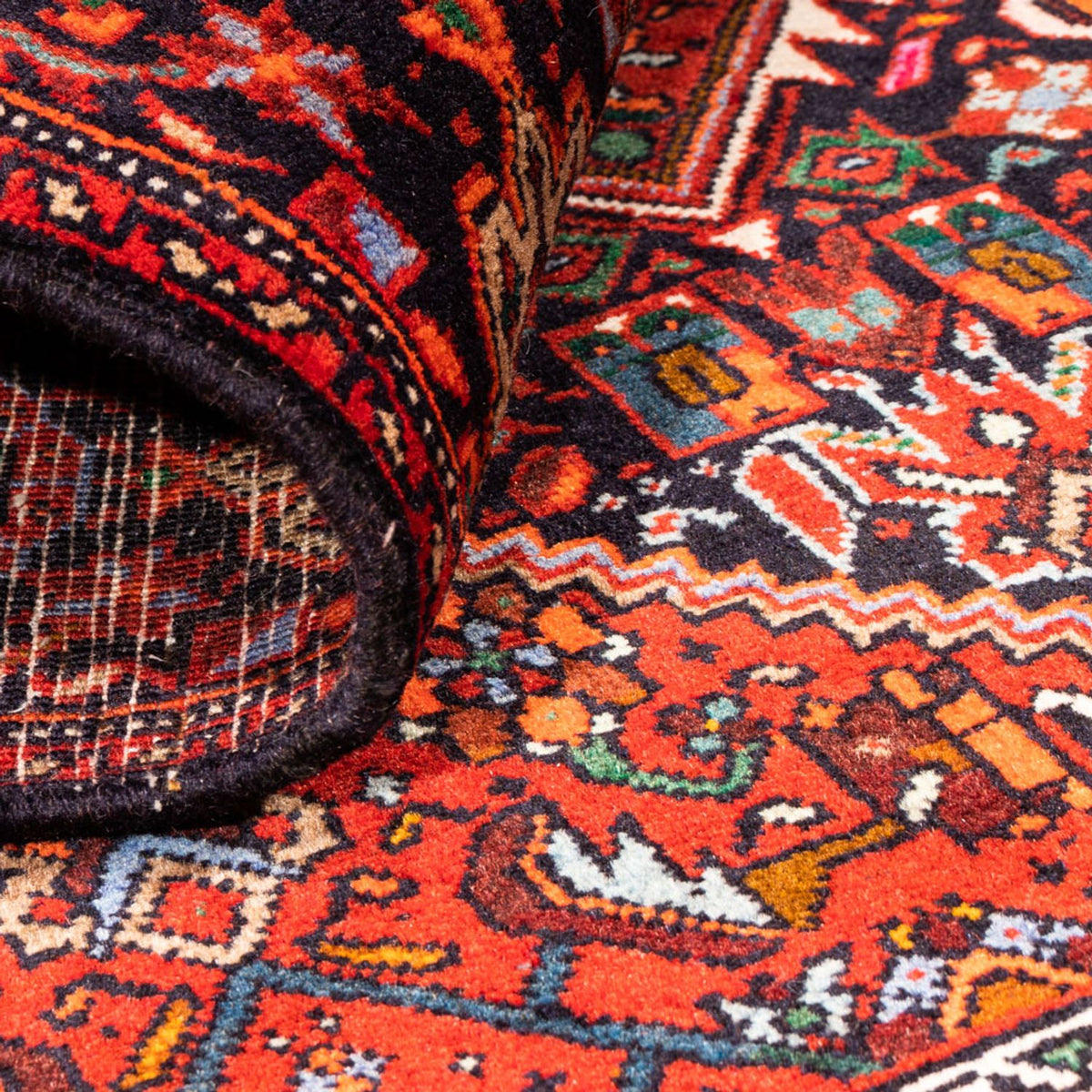 Persisk matta - Nomadic - 143 x 104 cm - röd