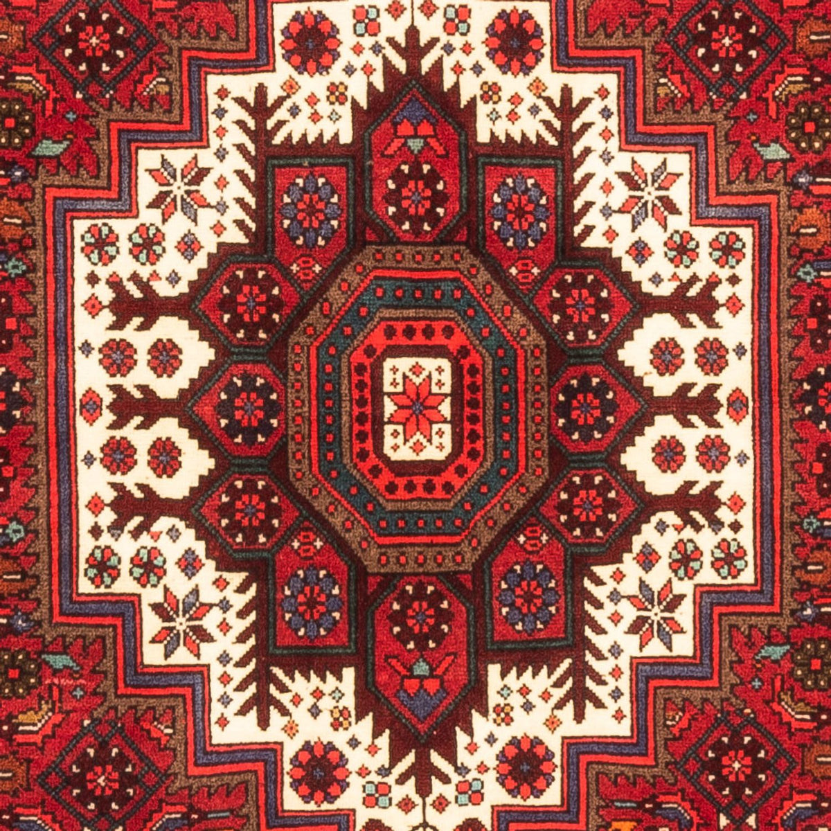 Persisk matta - Nomadic - 143 x 100 cm - röd