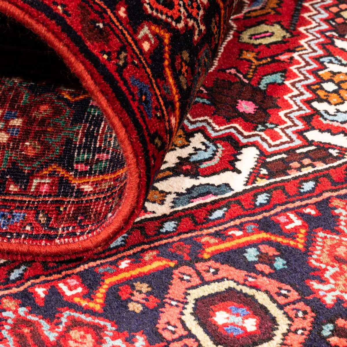 Persisk matta - Nomadic - 150 x 102 cm - röd