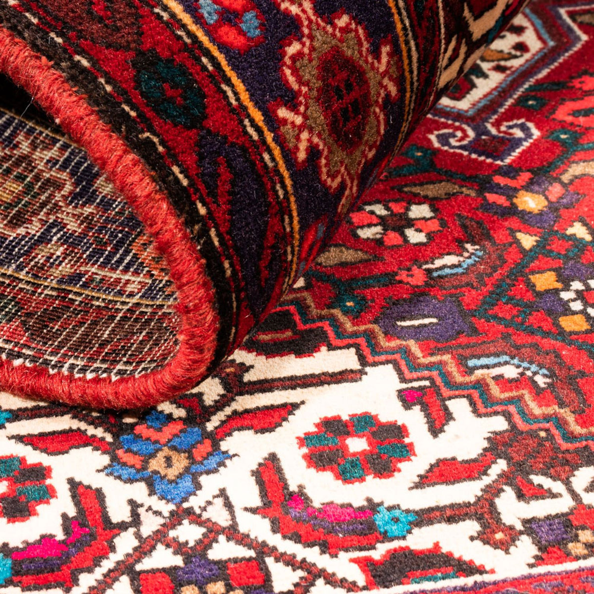 Persisk matta - Nomadic - 146 x 102 cm - röd