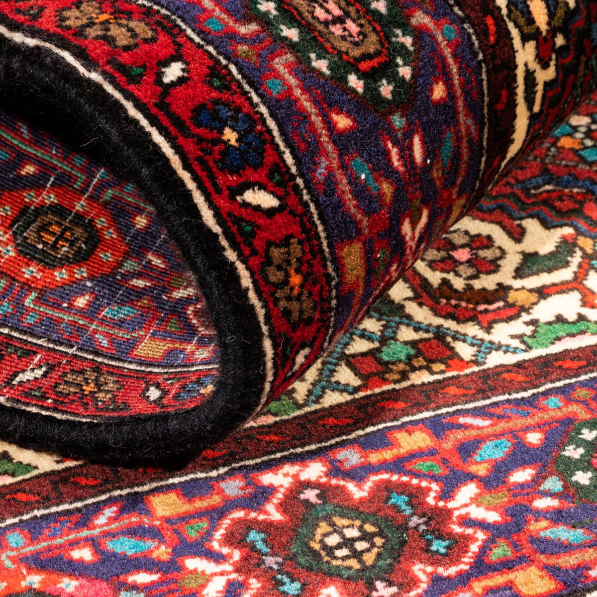 Persisk matta - Nomadic - 150 x 102 cm - röd