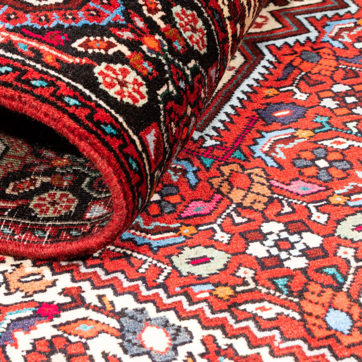 Persisk matta - Nomadic - 153 x 101 cm - röd