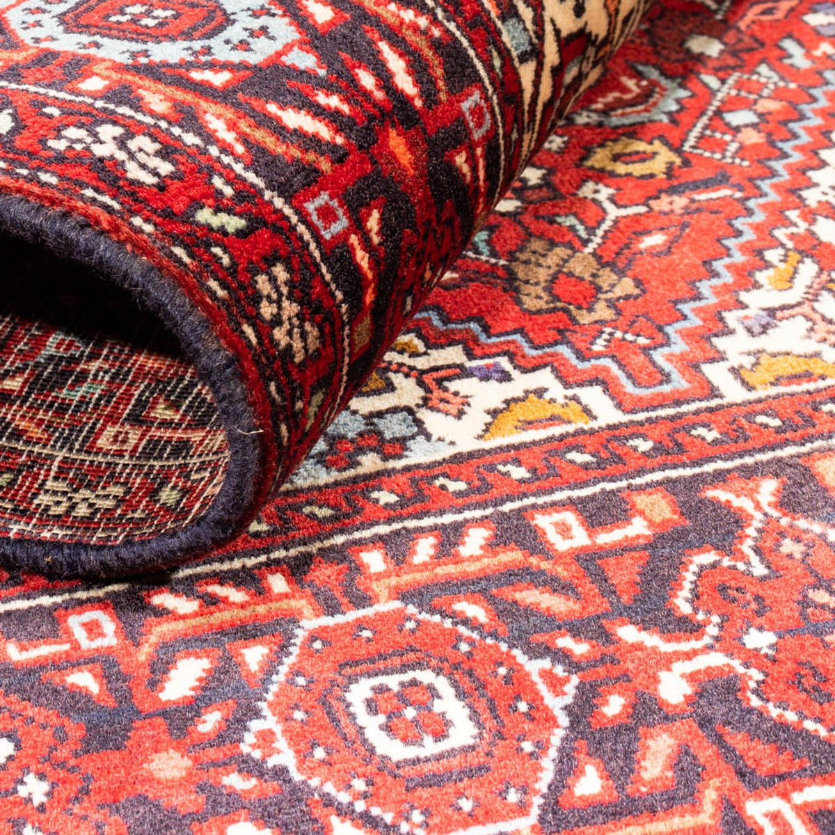 Persisk matta - Nomadic - 150 x 102 cm - röd