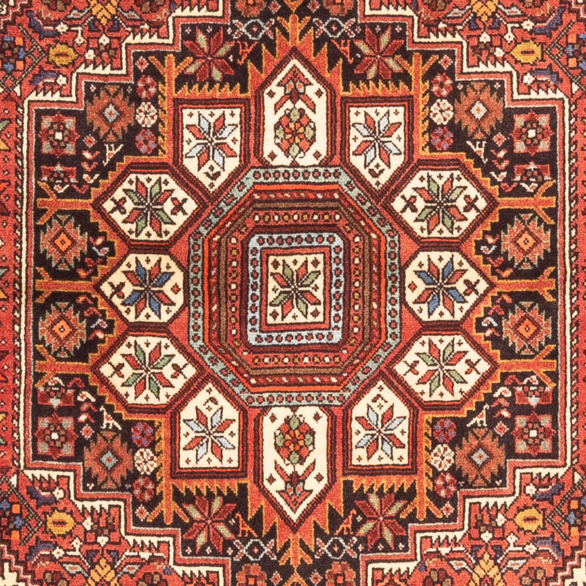 Persisk matta - Nomadic - 135 x 102 cm - röd