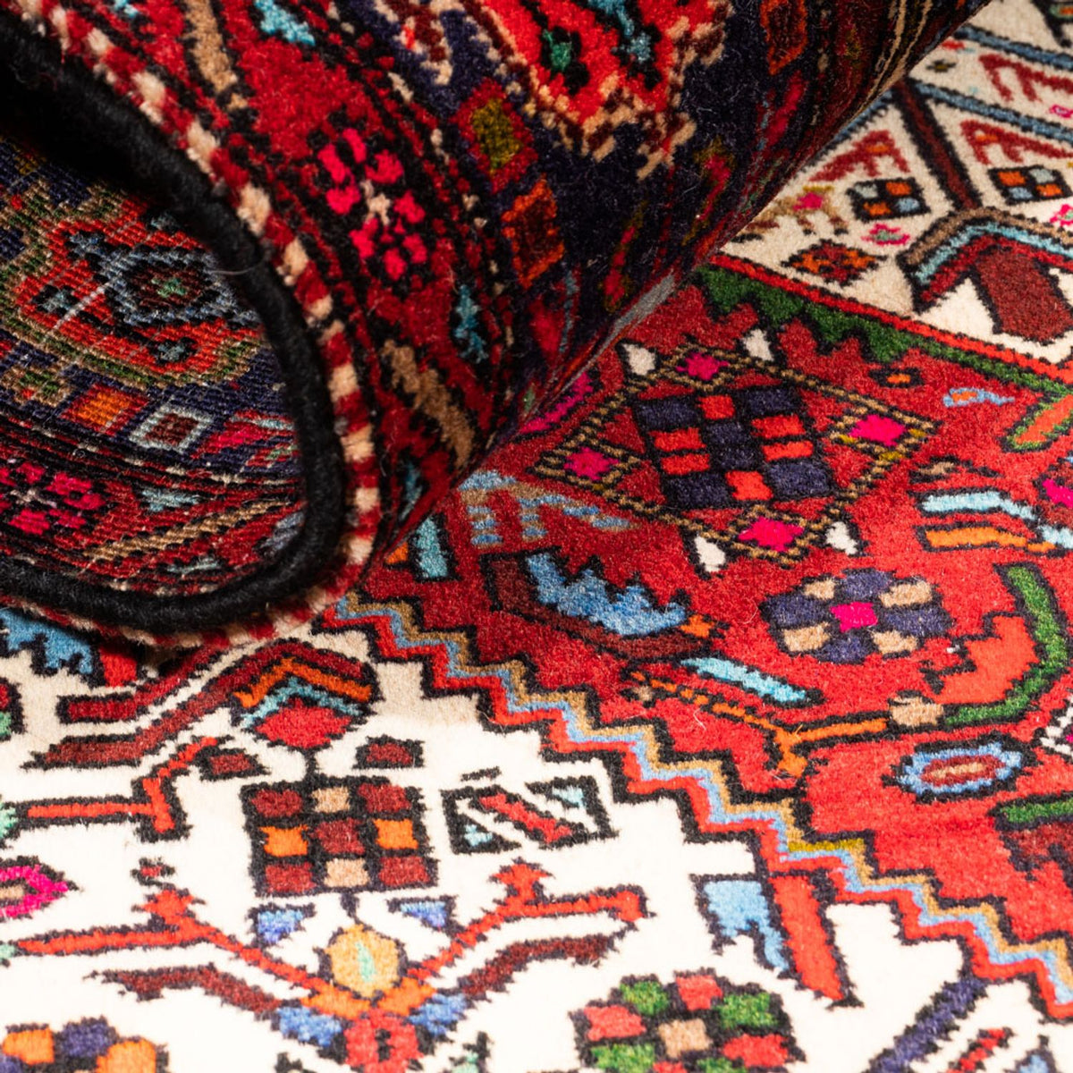 Persisk matta - Nomadic - 146 x 100 cm - röd