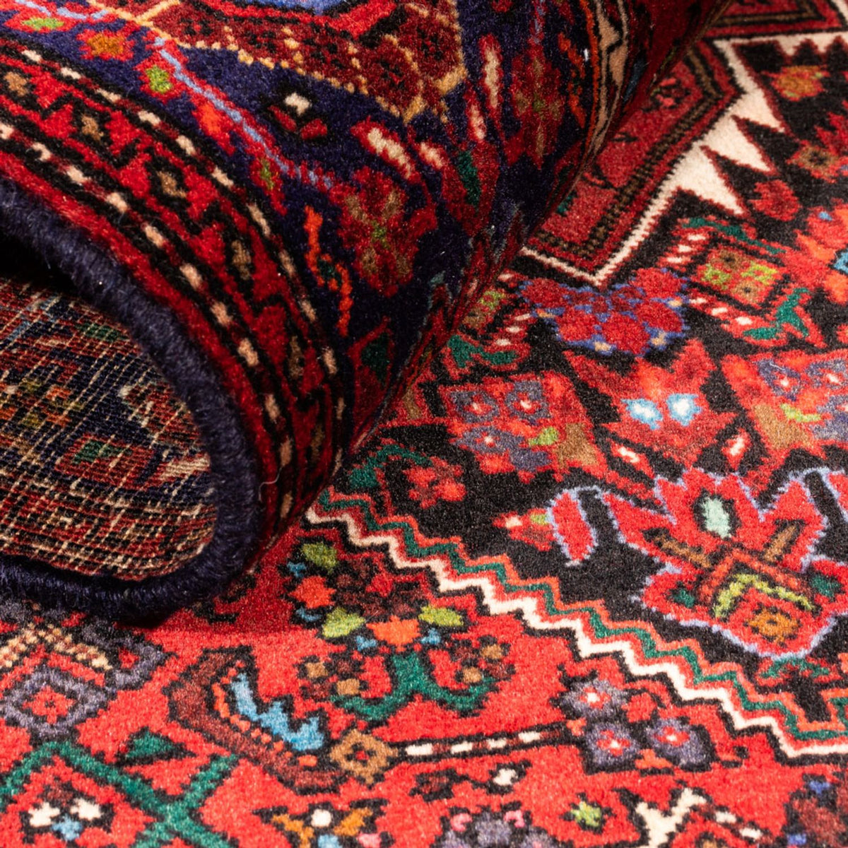 Persisk matta - Nomadic - 155 x 102 cm - röd