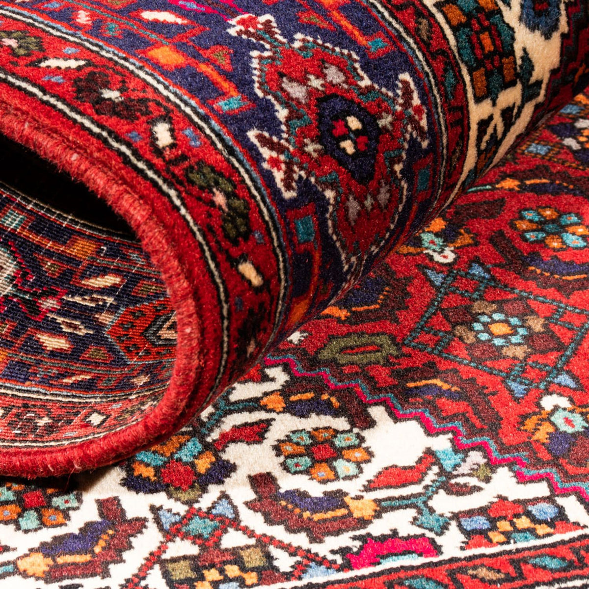 Persisk matta - Nomadic - 155 x 100 cm - röd