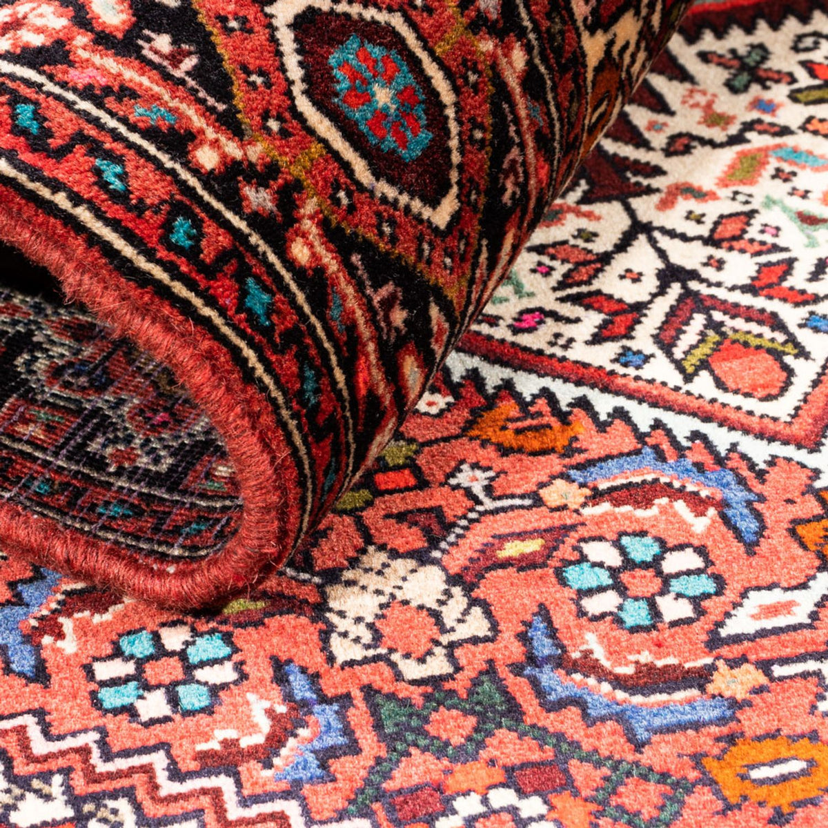 Persisk matta - Nomadic - 166 x 104 cm - röd