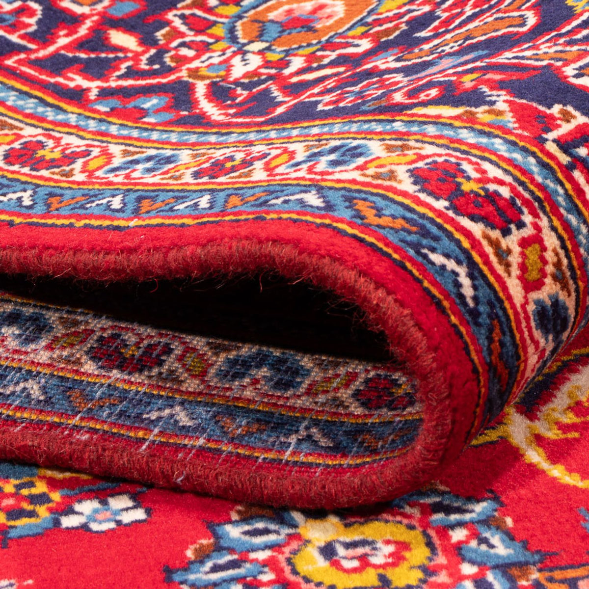 Persiska mattor - Keshan - 294 x 194 cm - röd