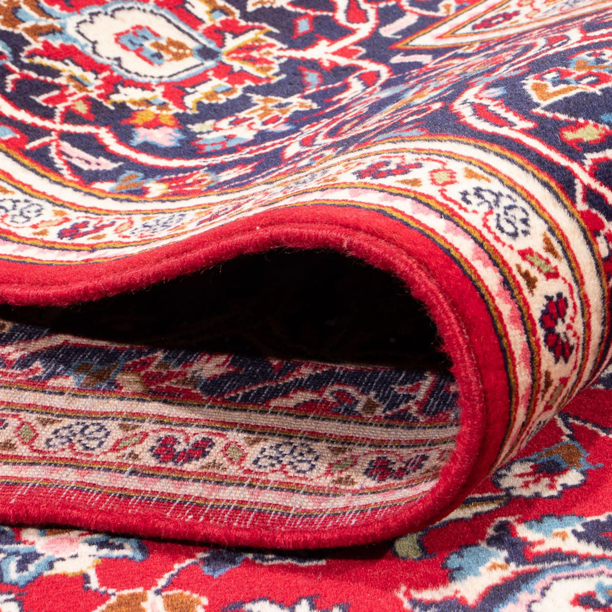 Persiska mattor - Keshan - 296 x 194 cm - röd