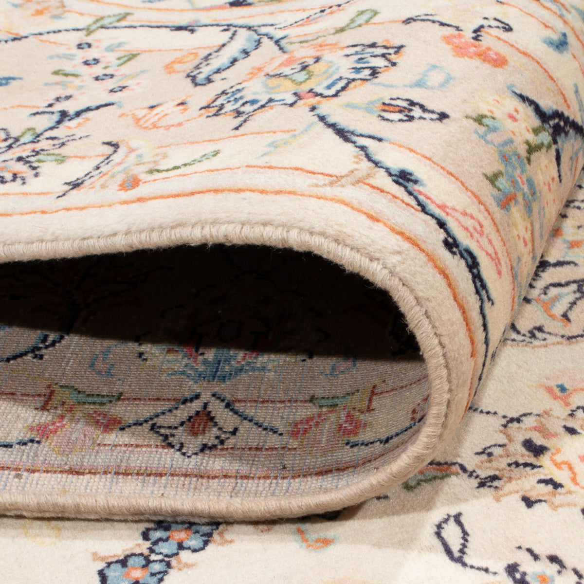 Persiska mattor - Keshan - 296 x 196 cm - grädde