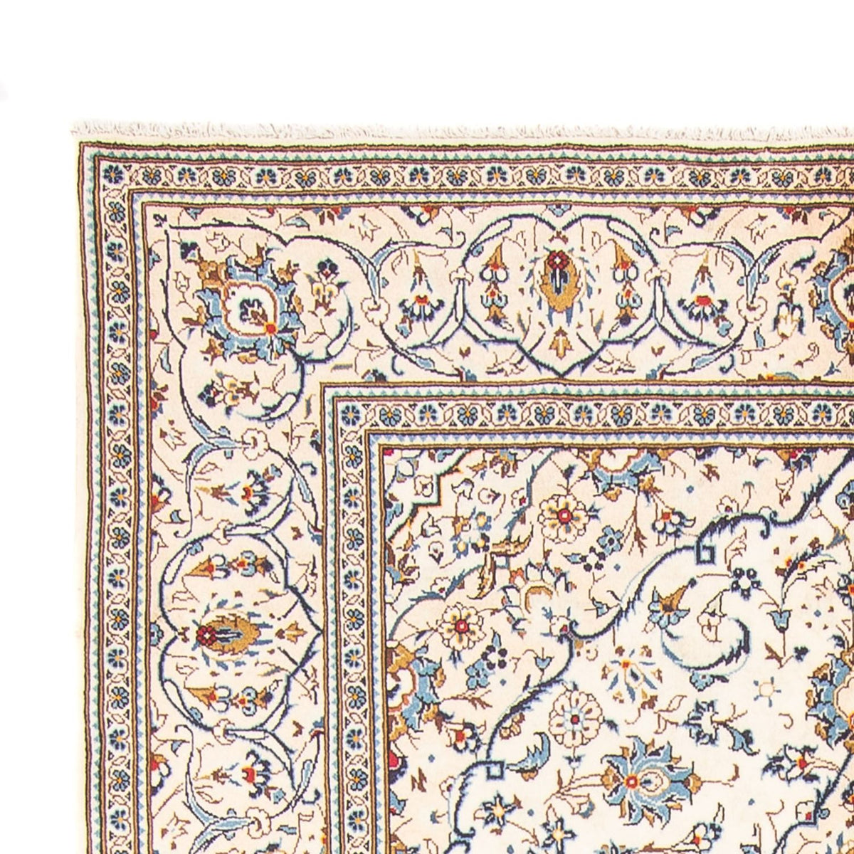 Persiska mattor - Keshan - 300 x 196 cm - grädde